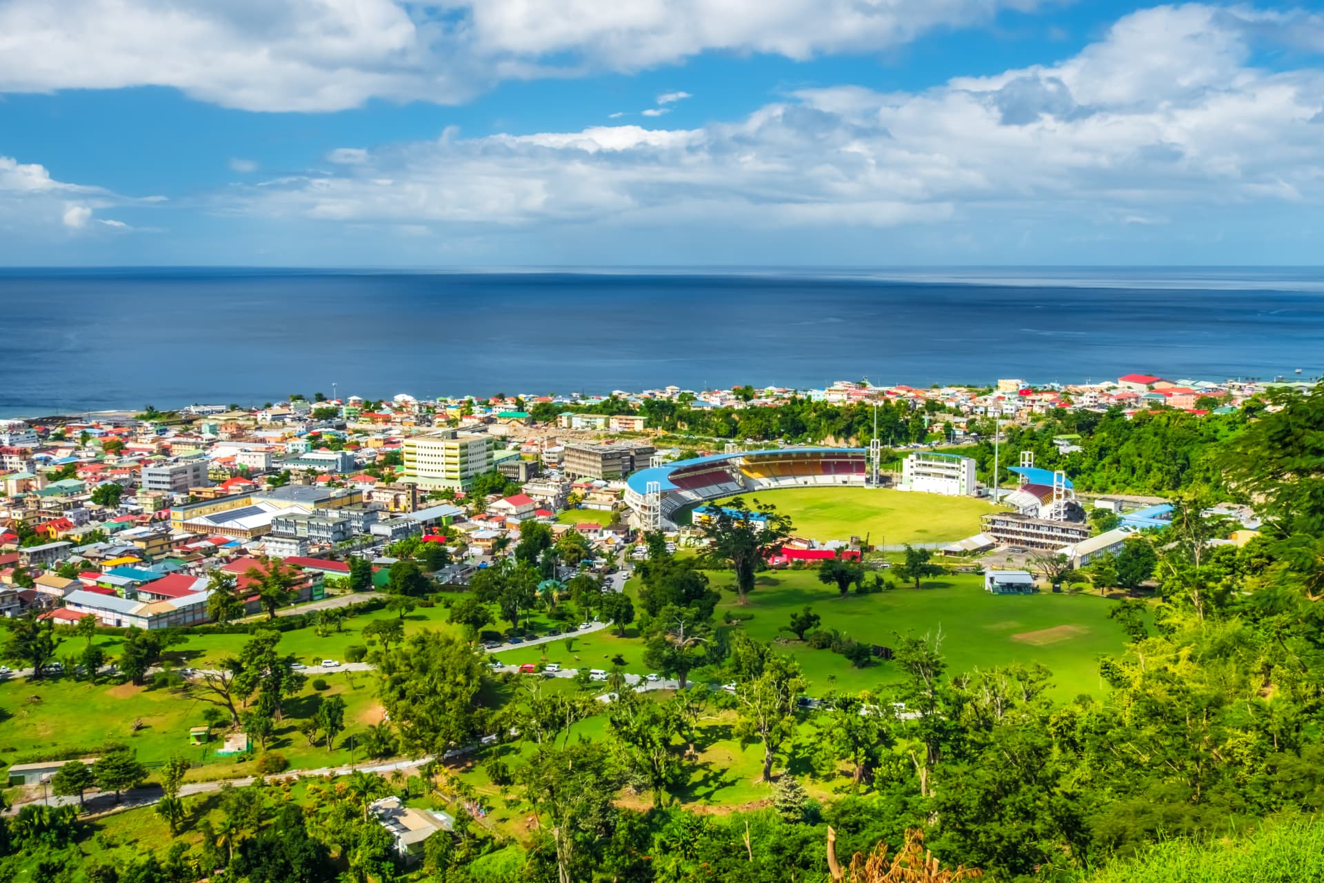 Roseau from Morne Bruce